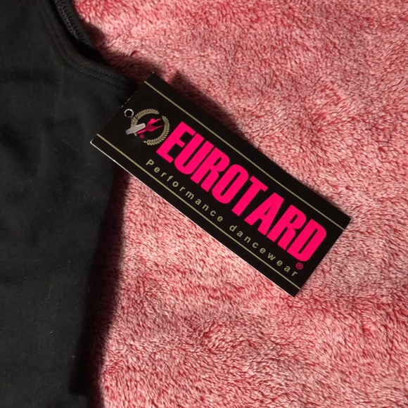 Eurotard Ladies black leotard Large New - Picture 2 of 6